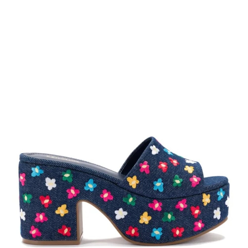Anthropologie x Larroudé Miso Platform Sandal - Picture 2 of 13